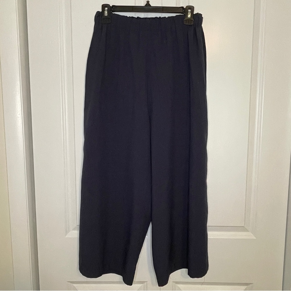 Ray London super wide leg pants stretchy waist